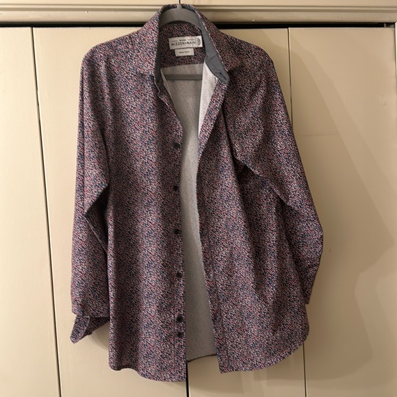 Mizzen+Main trim fit medium Leeward floral print. - Picture 1 of 3